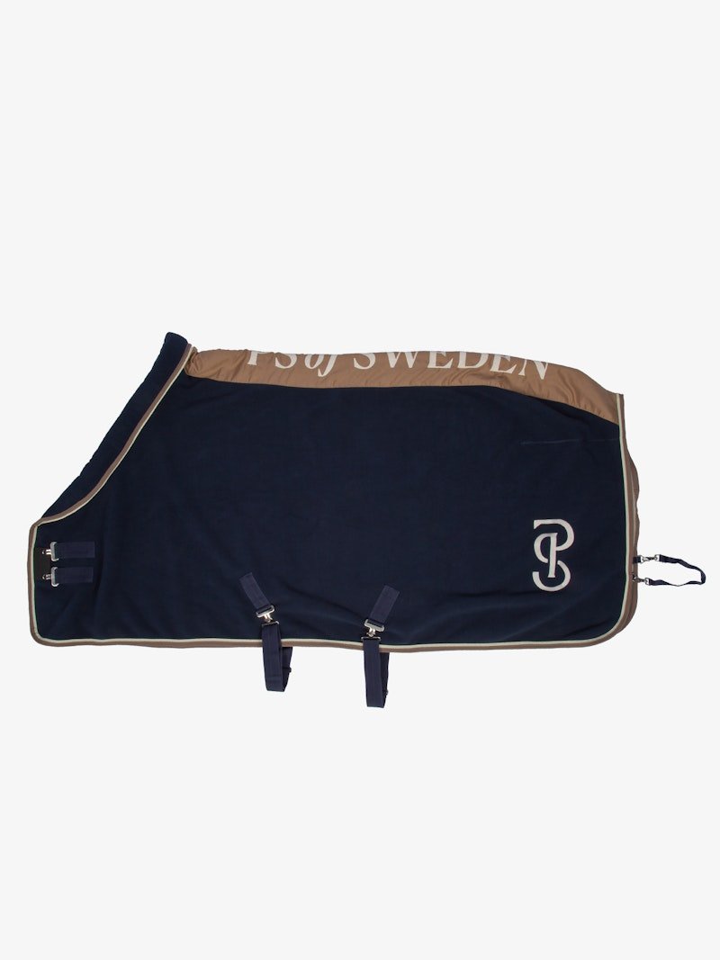 PS of Sweden Premium Fleece Rug - Navy - PS of Sweden - Equiluxe Tack