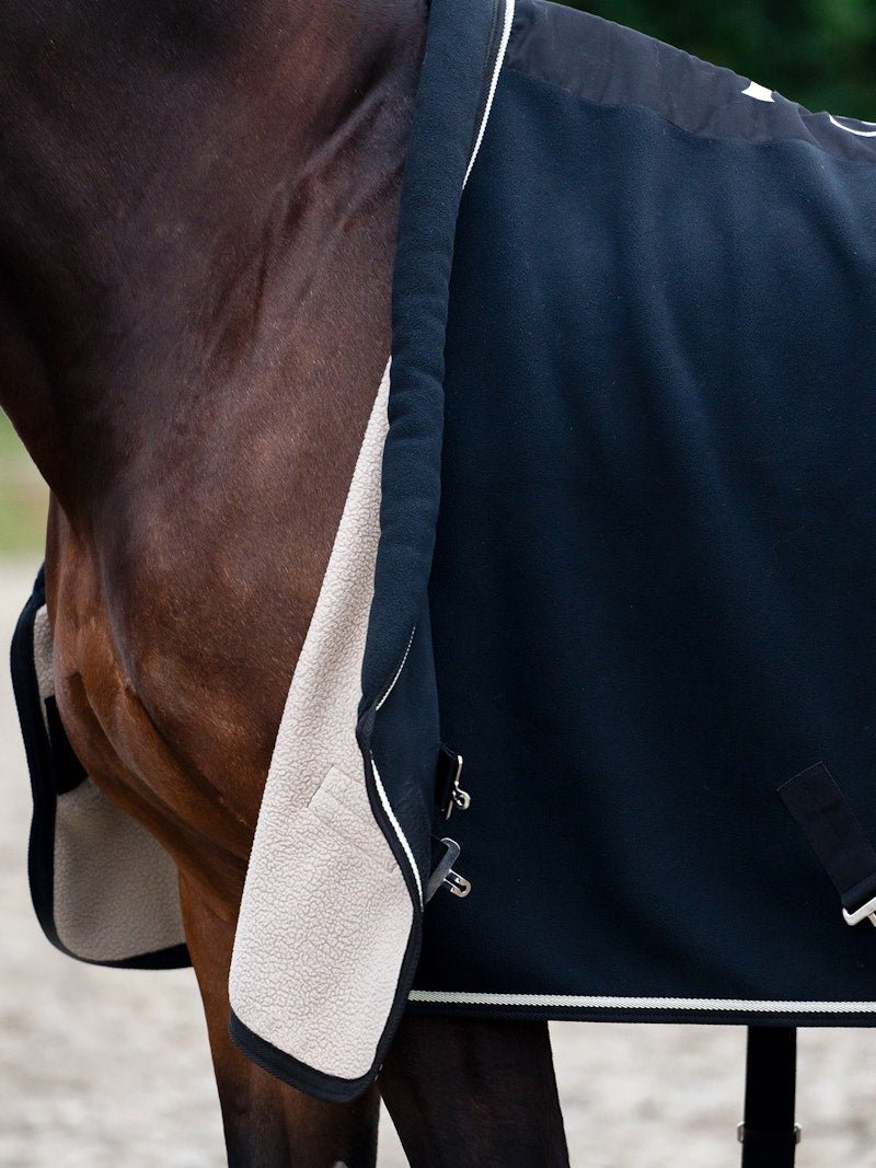 PS of Sweden Premium Fleece Rug - Navy - PS of Sweden - Equiluxe Tack