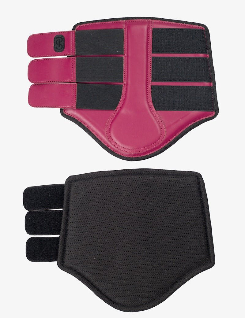 PS of Sweden Premium Mesh Hind Brushing Boots 2 - Pack - Midnight Fuchsia - PS of Sweden - Equiluxe Tack