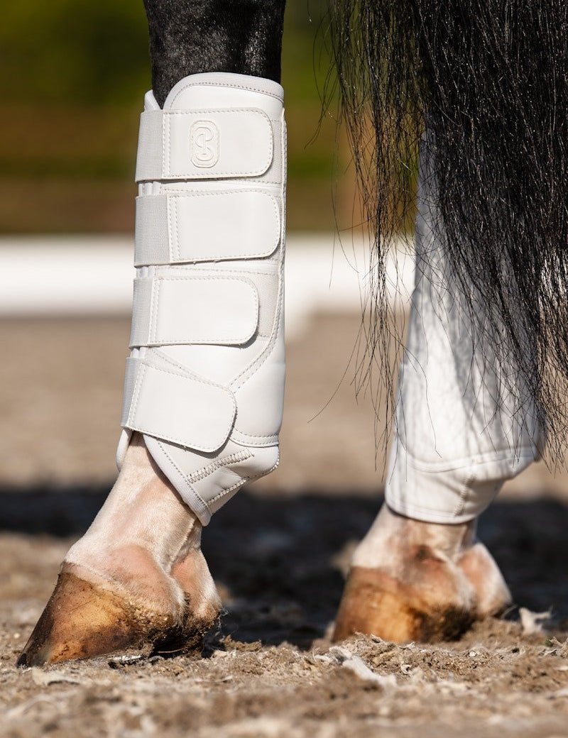 PS of Sweden Premium Training Hind Boots 2 - pack - White - PS of Sweden - Equiluxe Tack