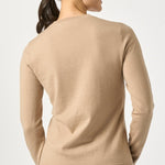 PS of Sweden PS Logo Knit Sweater - Desert Beige - PS of Sweden - Equiluxe Tack