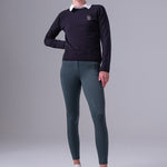 PS of Sweden PS Logo Knit Sweater - Navy - PS of Sweden - Equiluxe Tack