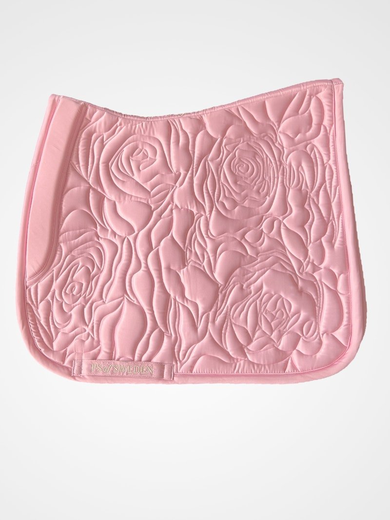 PS of Sweden Rose Quilt Dressage Saddle Pad - Hortensia pink - PS of Sweden - Equiluxe Tack