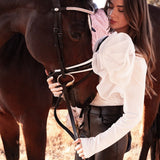 PS of Sweden Rose Quilt Dressage Saddle Pad - Hortensia pink - PS of Sweden - Equiluxe Tack