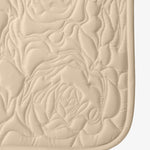 PS of Sweden Rose Quilt Dressage Saddle Pad - Vanilla Beige - PS of Sweden - Equiluxe Tack