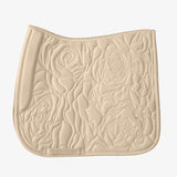PS of Sweden Rose Quilt Dressage Saddle Pad - Vanilla Beige - PS of Sweden - Equiluxe Tack