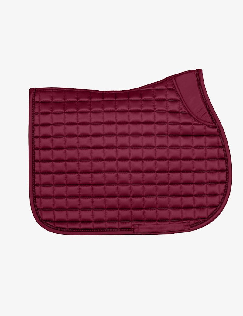 PS of Sweden Saddle Pad Classic Quilt Jump - Midnight Fuchsia - PS of Sweden - Equiluxe Tack