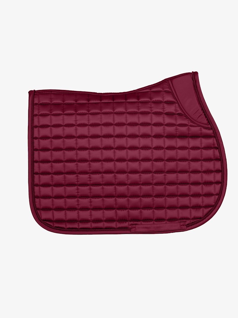 PS of Sweden Saddle Pad Classic Quilt Jump - Midnight Fuchsia - PS of Sweden - Equiluxe Tack
