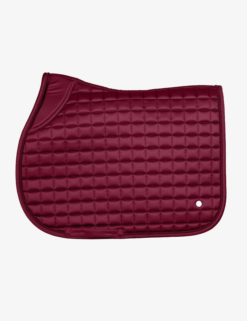 PS of Sweden Saddle Pad Classic Quilt Jump - Midnight Fuchsia - PS of Sweden - Equiluxe Tack