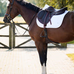 PS of Sweden Saddle Pad Classic Quilt Jump - White - PS of Sweden - Equiluxe Tack