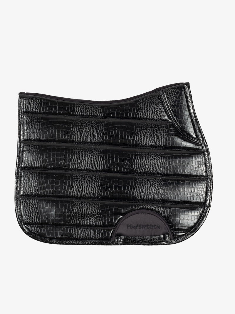 PS of Sweden Saddle Pad Croco PU Jump - PS of Sweden - Equiluxe Tack