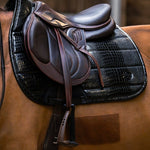 PS of Sweden Saddle Pad Croco PU Jump - PS of Sweden - Equiluxe Tack