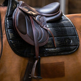 PS of Sweden Saddle Pad Croco PU Jump - PS of Sweden - Equiluxe Tack
