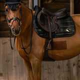 PS of Sweden Saddle Pad Croco PU Jump - PS of Sweden - Equiluxe Tack