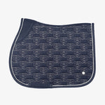 PS of Sweden Saddle Pad Denim Monogram Jump - PS of Sweden - Equiluxe Tack