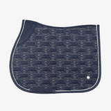 PS of Sweden Saddle Pad Denim Monogram Jump - PS of Sweden - Equiluxe Tack