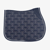 PS of Sweden Saddle Pad Denim Monogram Jump - PS of Sweden - Equiluxe Tack