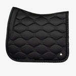 PS of Sweden Saddle Pad Dressage Ruffle - Black - PS of Sweden - Equiluxe Tack