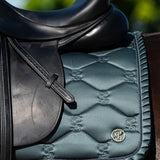 PS of Sweden Saddle Pad Dressage Ruffle - Midnight Green - PS of Sweden - Equiluxe Tack