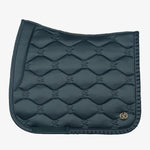 PS of Sweden Saddle Pad Dressage Ruffle - Midnight Green - PS of Sweden - Equiluxe Tack