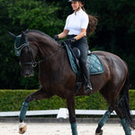 PS of Sweden Saddle Pad Dressage Ruffle - Midnight Green - PS of Sweden - Equiluxe Tack