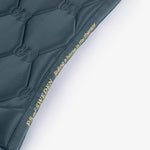PS of Sweden Saddle Pad Dressage Ruffle - Midnight Green - PS of Sweden - Equiluxe Tack