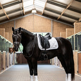 PS of Sweden Saddle Pad Dressage Ruffle - White - PS of Sweden - Equiluxe Tack