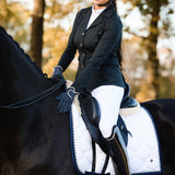 PS of Sweden Saddle Pad Dressage Signature - White/Navy - PS of Sweden - Equiluxe Tack