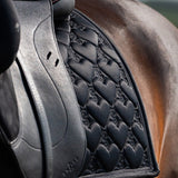 PS of Sweden Saddle Pad Heart Dressage - Black - PS of Sweden - Equiluxe Tack