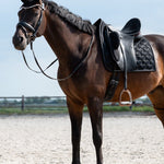 PS of Sweden Saddle Pad Heart Dressage - Black - PS of Sweden - Equiluxe Tack