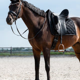 PS of Sweden Saddle Pad Heart Dressage - Black - PS of Sweden - Equiluxe Tack
