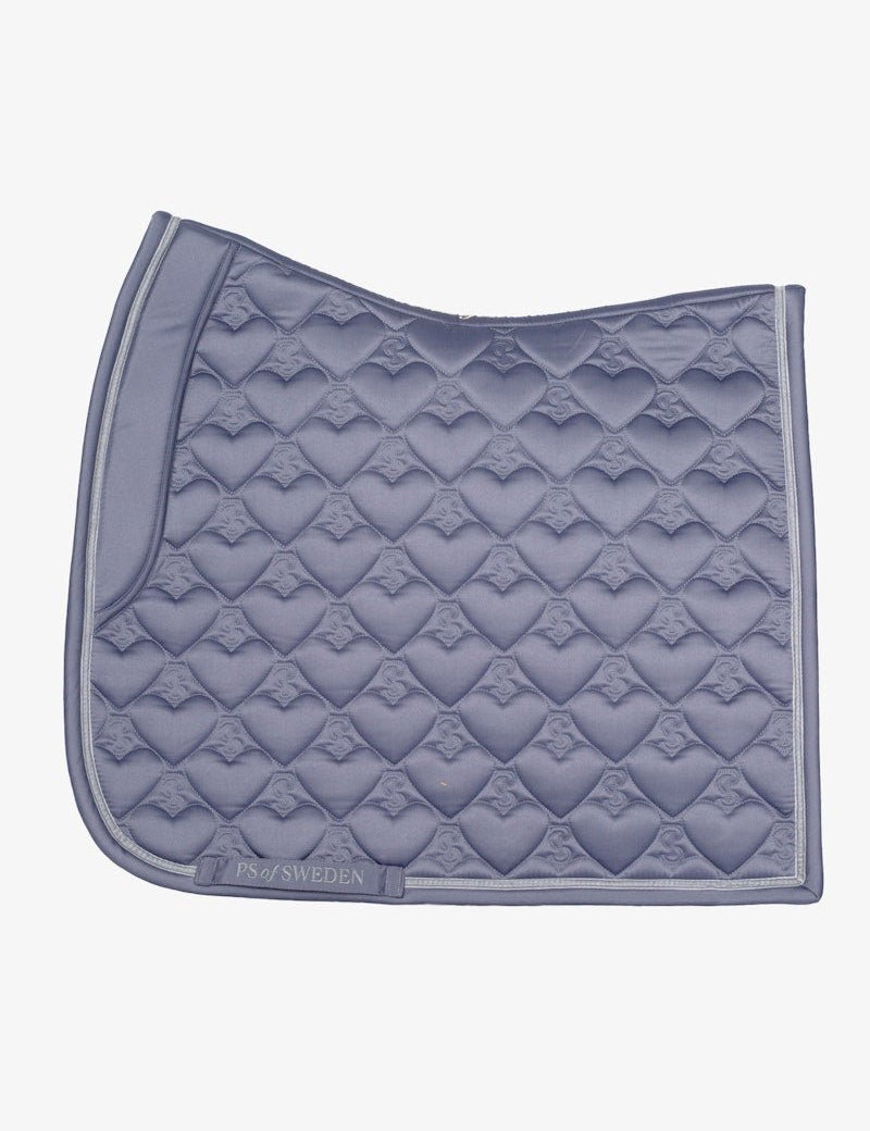 PS of Sweden Saddle Pad Heart Dressage - Mist Blue - PS of Sweden - Equiluxe Tack