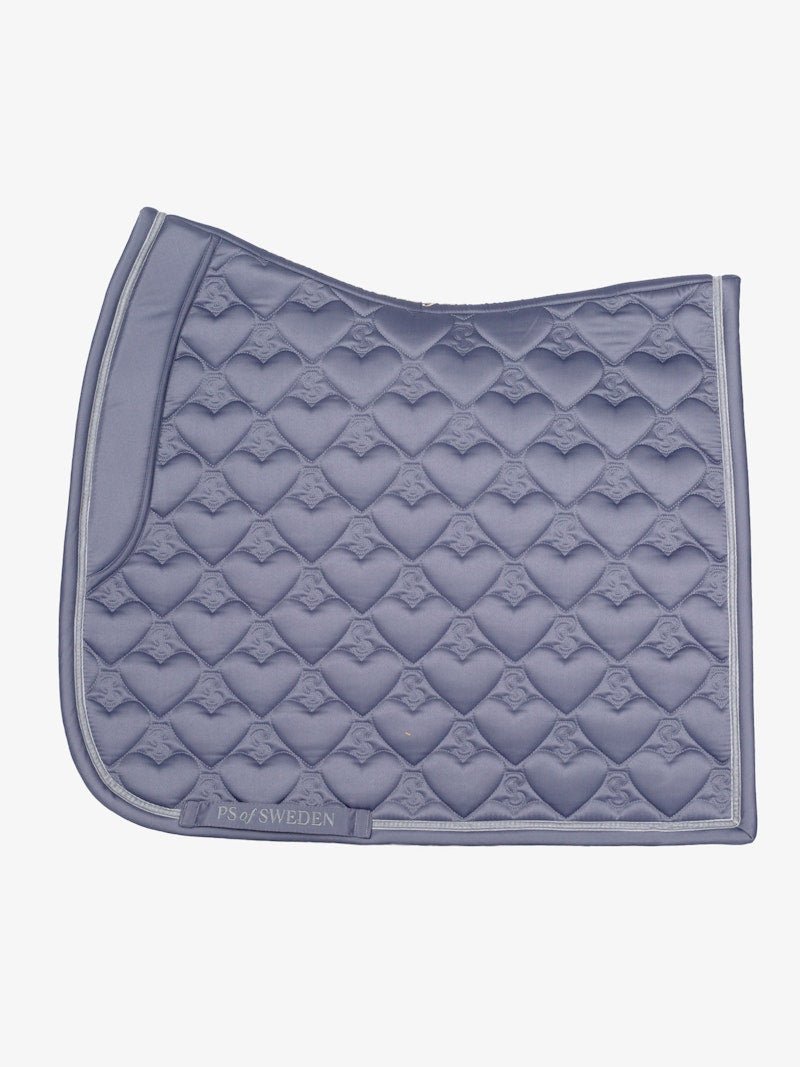 PS of Sweden Saddle Pad Heart Dressage - Mist Blue - PS of Sweden - Equiluxe Tack