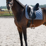 PS of Sweden Saddle Pad Heart Dressage - Mist Blue - PS of Sweden - Equiluxe Tack