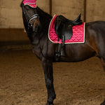 PS of Sweden Saddle Pad Heart Dressage - Thrill Pink - Equiluxe Tack