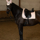 PS of Sweden Saddle Pad Heart Dressage - Whipped Pink - Equiluxe Tack