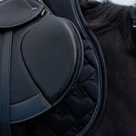 PS of Sweden Saddle Pad Heart Jump - Black - PS of Sweden - Equiluxe Tack