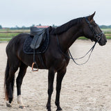 PS of Sweden Saddle Pad Heart Jump - Black - PS of Sweden - Equiluxe Tack