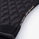 PS of Sweden Saddle Pad Heart Jump - Black - PS of Sweden - Equiluxe Tack