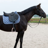 PS of Sweden Saddle Pad Heart Jump - Mist Blue - PS of Sweden - Equiluxe Tack