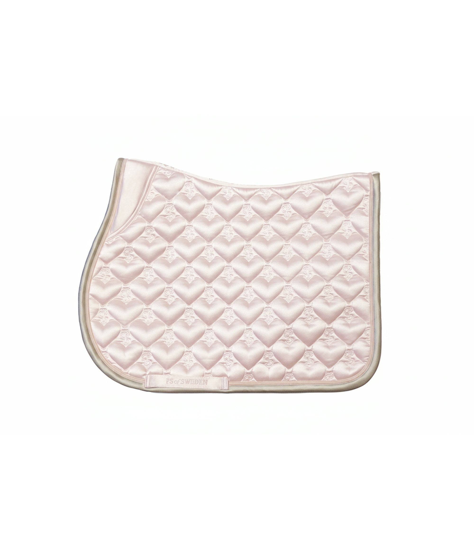 PS of Sweden Saddle Pad Heart Jump - Whipped Pink - Equiluxe Tack