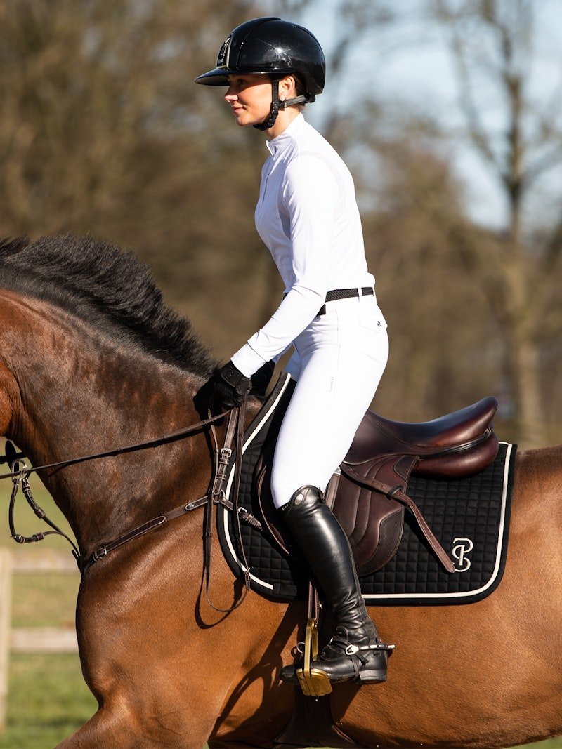 PS of Sweden Saddle Pad Jump Elite - Black - PS of Sweden - Equiluxe Tack