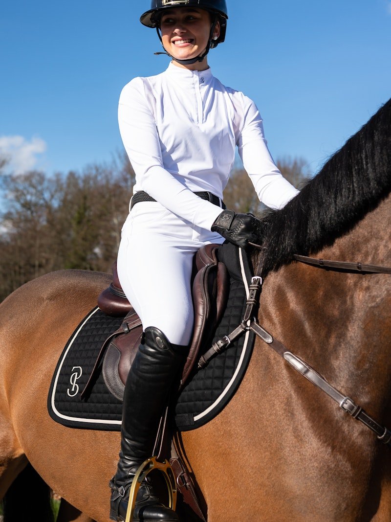 PS of Sweden Saddle Pad Jump Elite - Black - PS of Sweden - Equiluxe Tack
