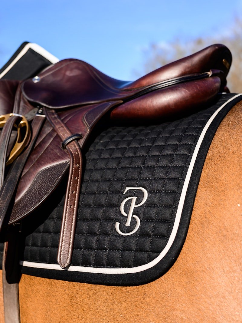 PS of Sweden Saddle Pad Jump Elite - Black - PS of Sweden - Equiluxe Tack