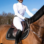 PS of Sweden Saddle Pad Jump Elite - Black - PS of Sweden - Equiluxe Tack