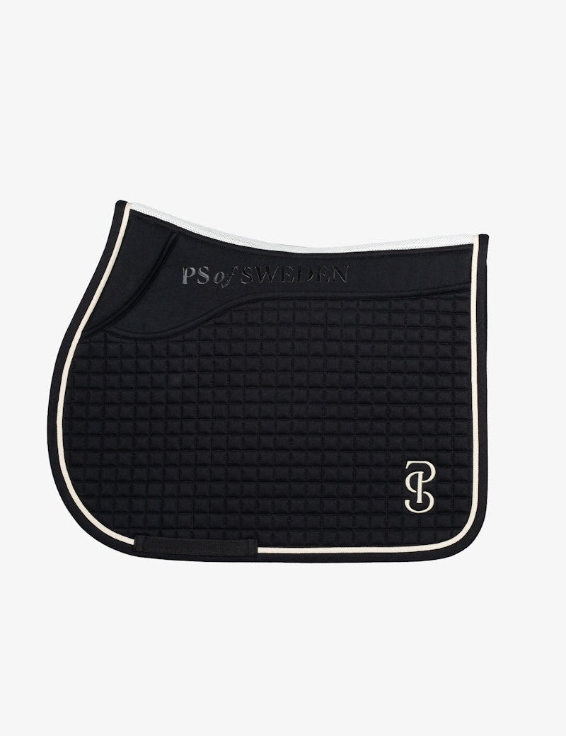 PS of Sweden Saddle Pad Jump Elite - Black - PS of Sweden - Equiluxe Tack