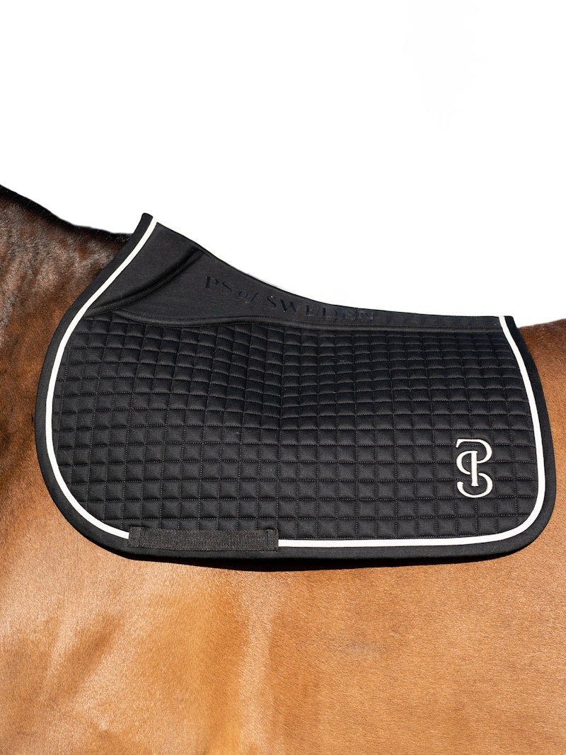 PS of Sweden Saddle Pad Jump Elite - Black - PS of Sweden - Equiluxe Tack