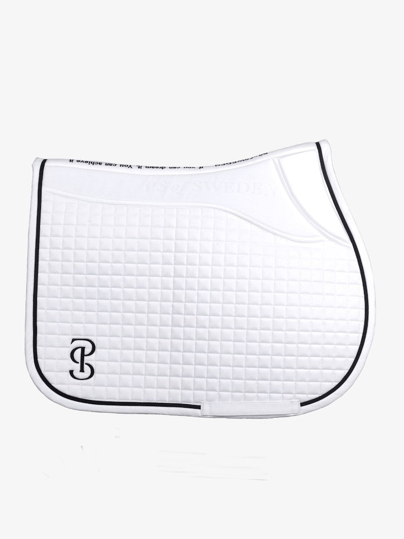 PS of Sweden Saddle Pad Jump Elite - White - PS of Sweden - Equiluxe Tack