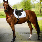 PS of Sweden Saddle Pad Jump Elite - White - PS of Sweden - Equiluxe Tack