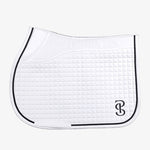 PS of Sweden Saddle Pad Jump Elite - White - PS of Sweden - Equiluxe Tack